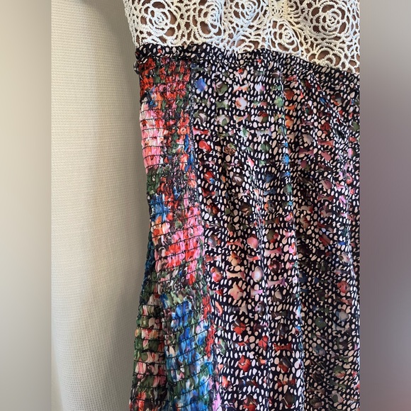 Byron Lars Sheath Lace Slimming Designer Dress size 2 Regular - Picture 7 of 13